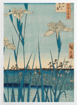 'Horikiri Iris Garden' Art Prints