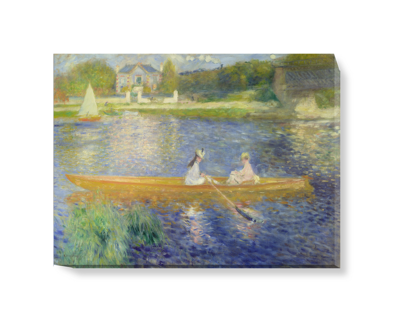 'Boating on the Seine' Canvas Wall Art