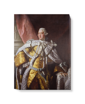 'King George III' Canvas Wall Art