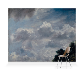 'Cloud Study, Hampstead, Tree at Right' Wallpaper Mural