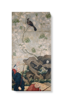 'Panel of Wallpaper II' Canvas Wall Art