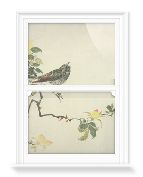 'Bird on Branch' Decorative Window Films