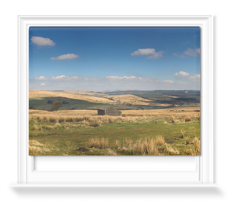 'Landscape Fields' Roller Blind | SurfaceView